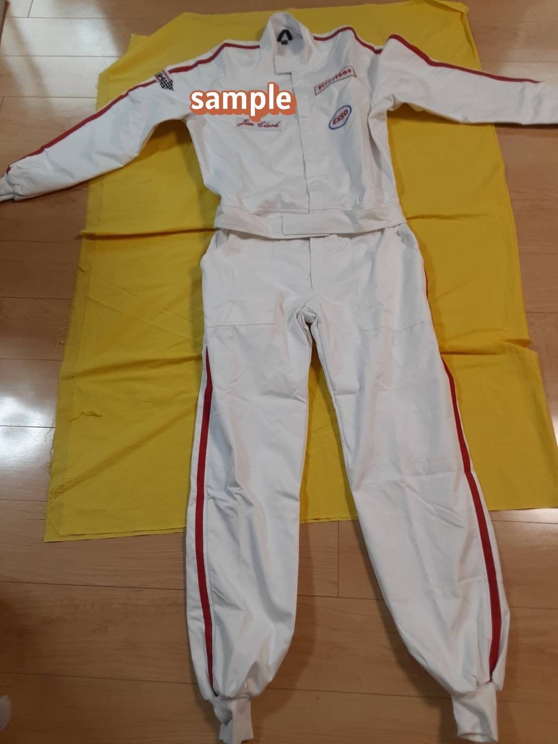 ジム・クラーク　F1 　刺繍　 　レーシングカートスーツ レプリカ オーダーメイド ロゴ・カラー変更無料 サイズ各種 送料無料【発送到着予定日:8月30日】