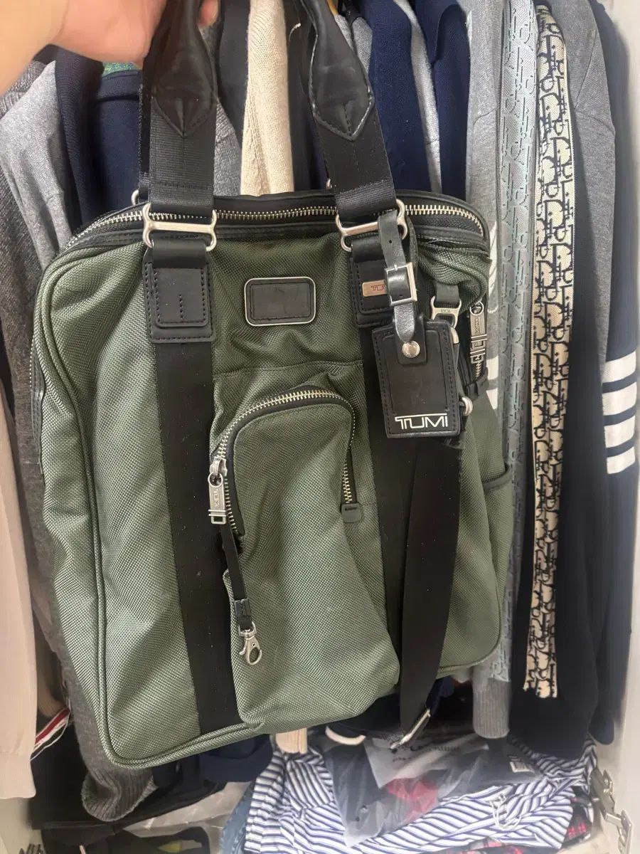 (傷あり) TUMI トゥミ 正規品 アルファ ブラボー ジュン ツーウェイ バッグ