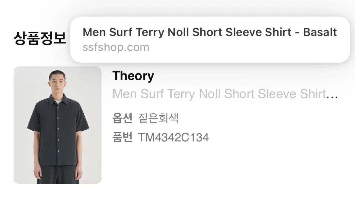 Theory surf terry 半袖 XL バサルト