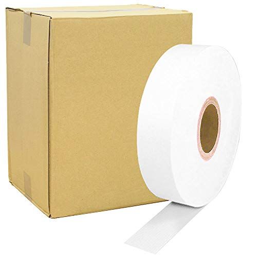 mita 券売機ロール紙 57.5×200×60 裏巻 白紙 (ミシン目5:5) 150μ 5巻入 / 卓上式券売機 KT-124、KT-130NN 等に対応★m