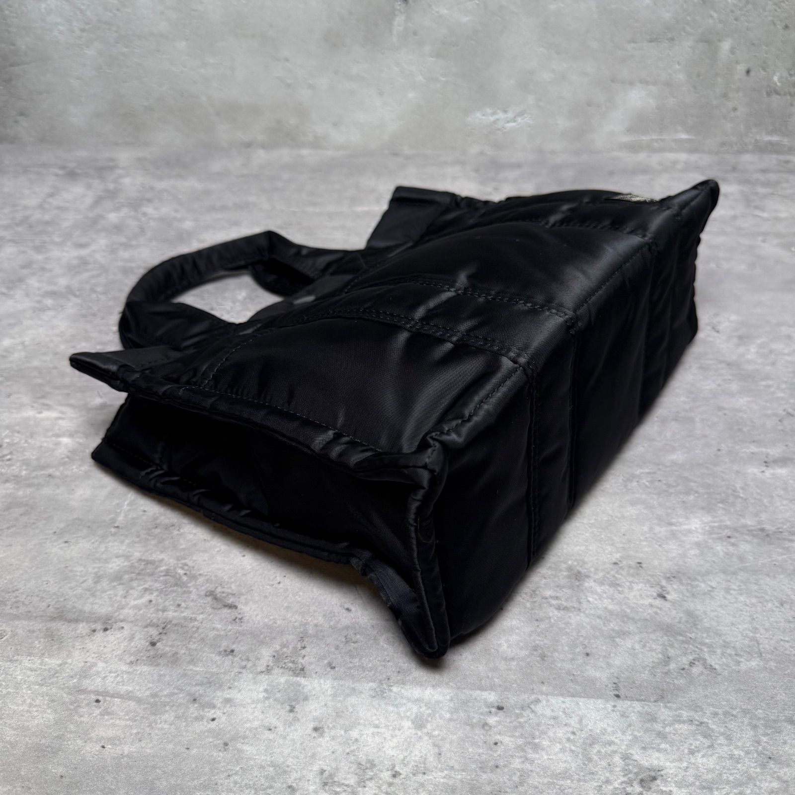 ✨HEAD PORTER ヘッドポーター ナイロン トートバッグ ブラック 美品