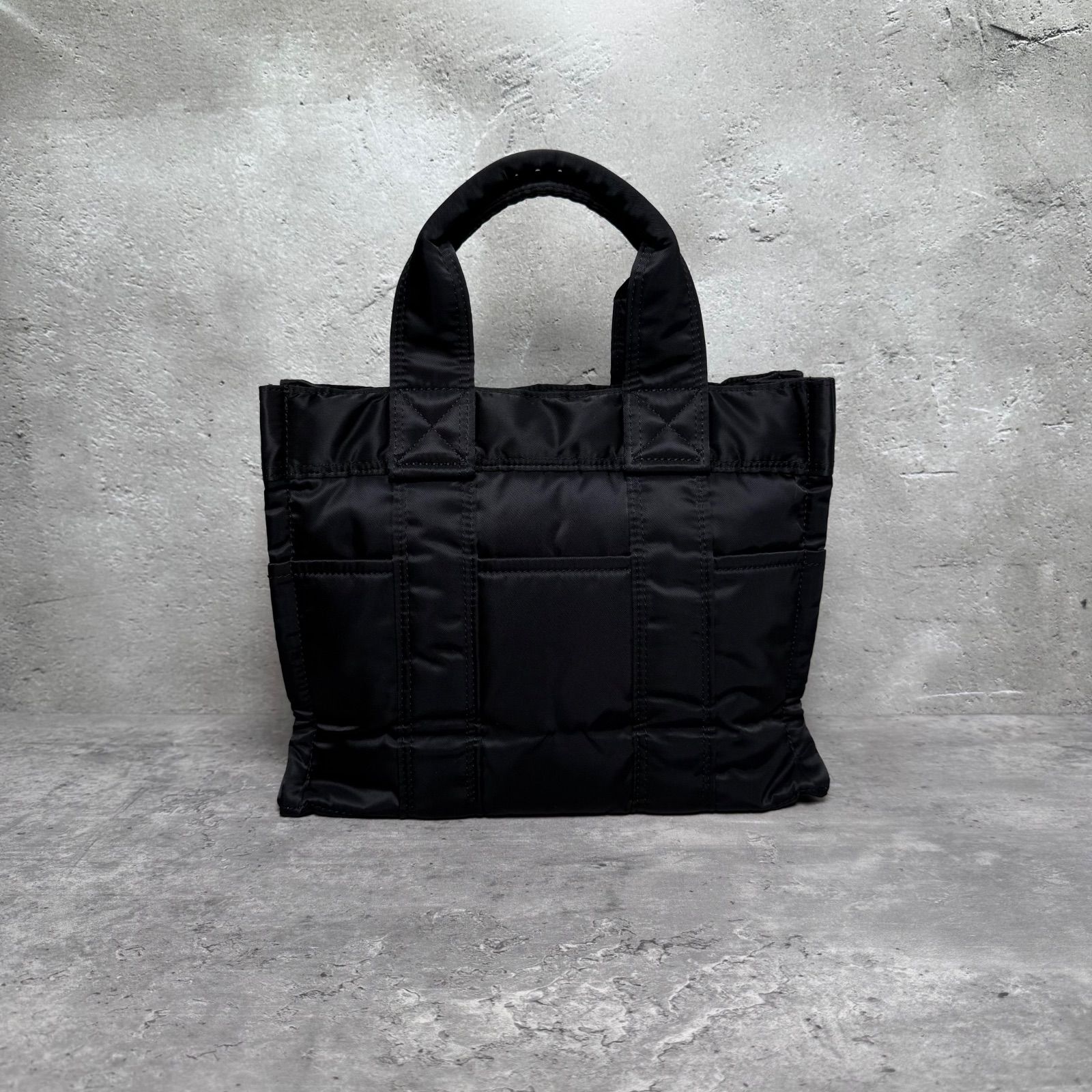 ✨HEAD PORTER ヘッドポーター ナイロン トートバッグ ブラック 美品
