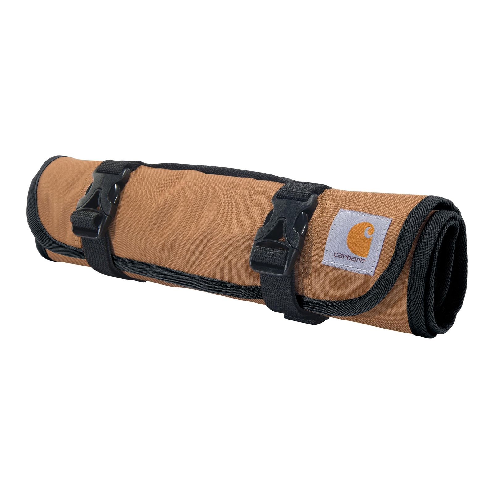 Carhartt 18ポケットユーティリティロールバッグ、耐久性のある防水ツール整理ロール, エッセンシャルツールロール(Carharttブラウン), One Size★m