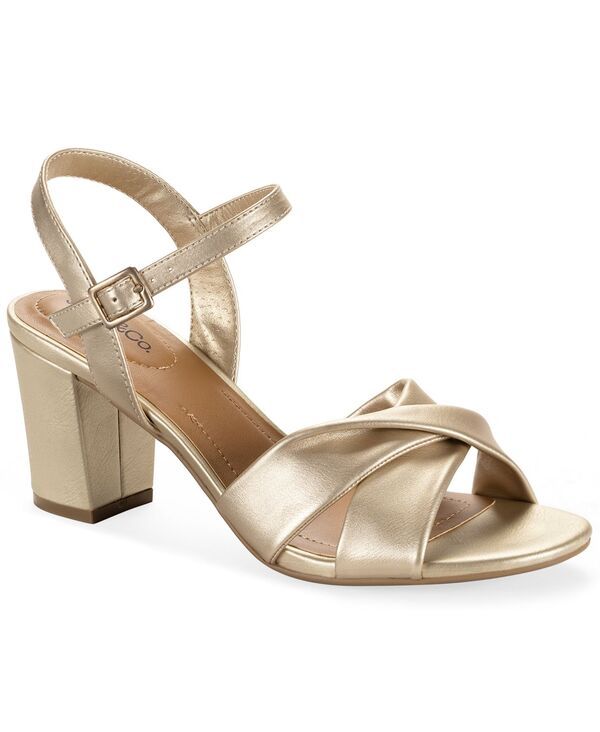 スタイルアンドコー レディース シューズ サンダル Style Co Womens Pipperr Dressandals Platino