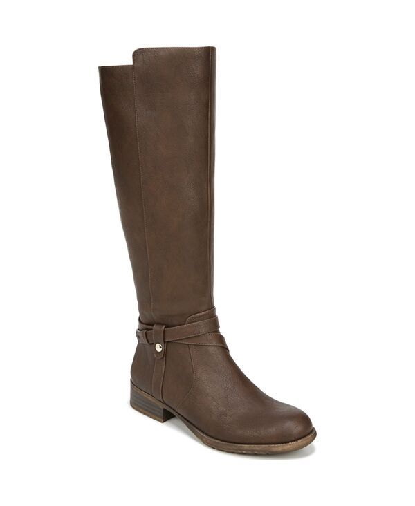ライフストライド レディース シューズ ブーツ・レインブーツ LifeStride Womens Xtrovert Riding Boots Regular Wide Calf Dark Tan タン