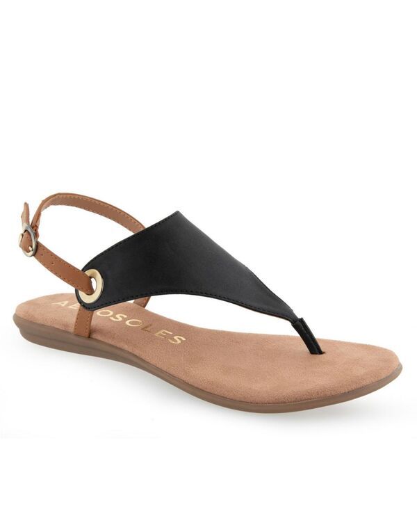 エアロソールズ レディース シューズ サンダル Aerosoles Womens Conclusion Sandals Black Combo ブラック