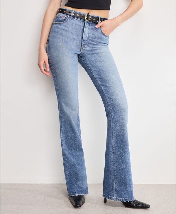 グッドアメリカン レディース ボトムス デニムパンツ ブーツ ジーンズ Good American Womens Boot Cut Jeans Indigo インディゴ