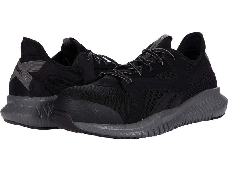 リーボック メンズ シューズ スニーカー Reebok Work Flexagon 30 Work SD BlackGrey ブラック