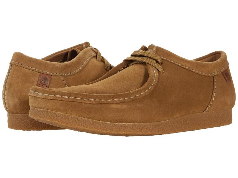 クラークス メンズ シューズ オックスフォード Clarks Shacre II Run Dark Sand Suede サンド