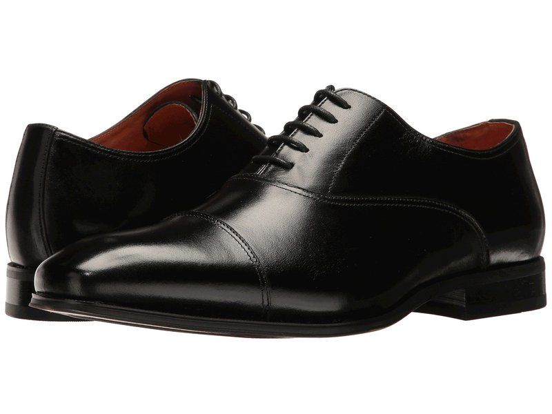 フローシャイム メンズ シューズ オックスフォード キャップ Florsheim Corbetta Cap Toe Oxford Black Smooth ブラック