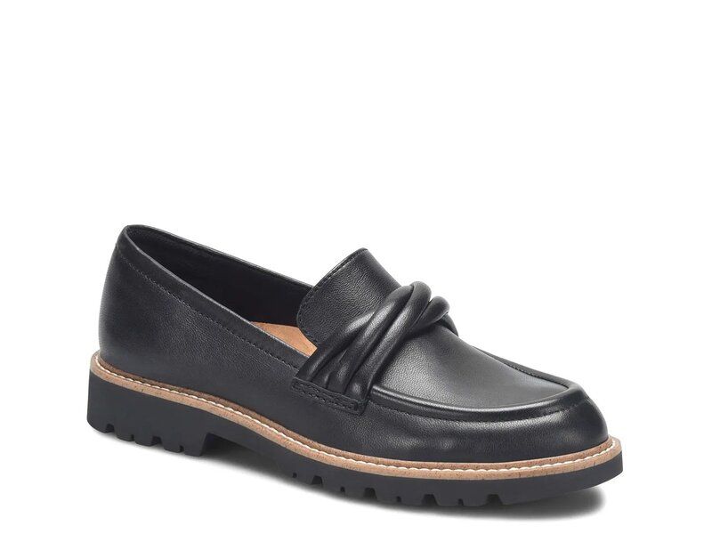 コンフォーティバ レディース シューズ スリッポン・ローファー Comfortiva Lilac Loafer Black ブラック