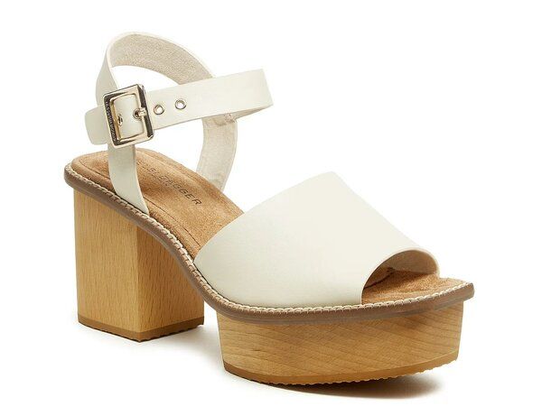 ケルシーダッガー レディース シューズ サンダル プラットフォーム Kelsi Dagger Brooklyn Groove Platform Sandal Shell Beige ベージュ