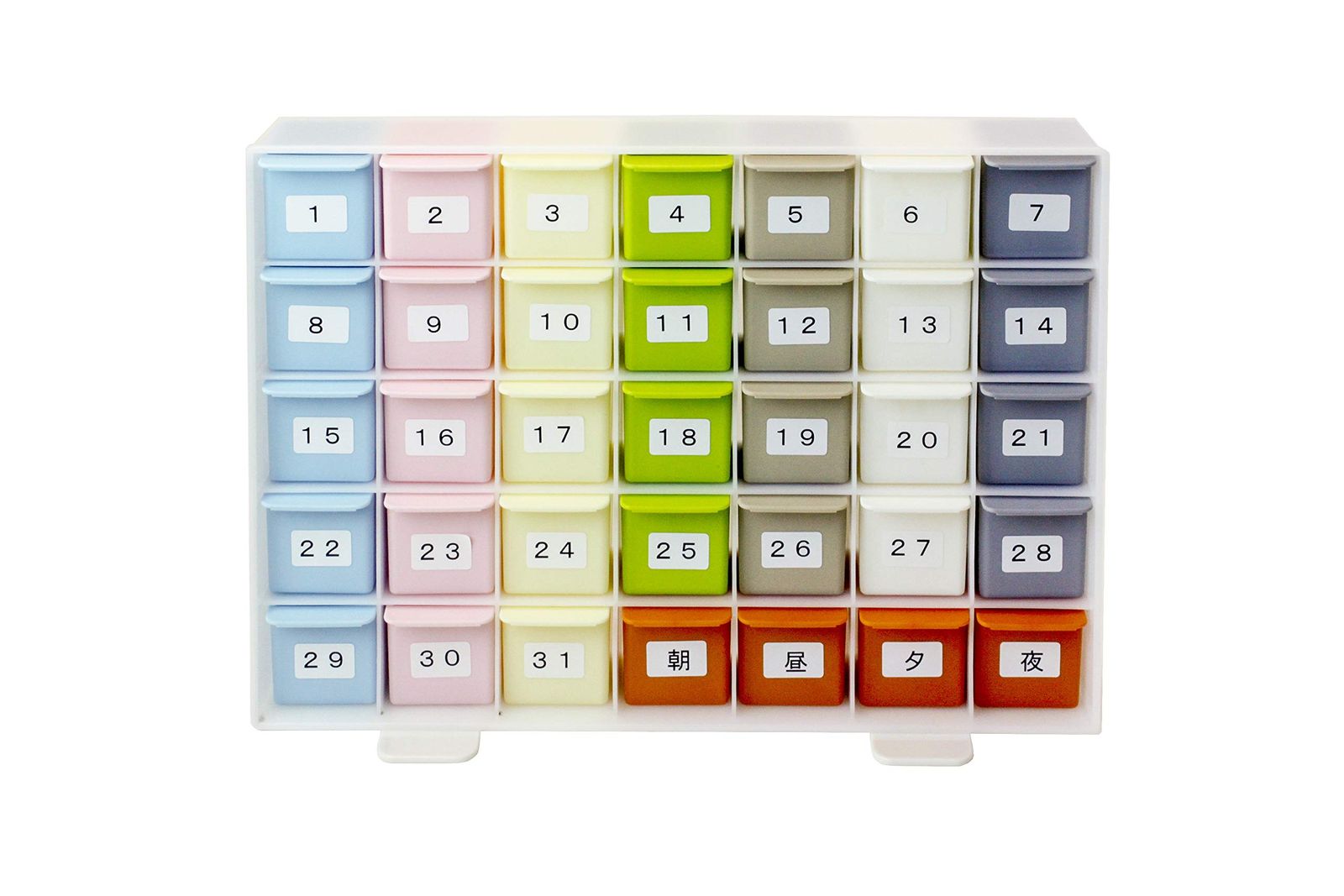 【新品】蝶プラ工業 月間 くすり ケース a55625d0