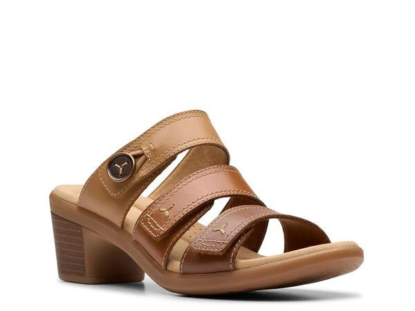 クラークス レディース シューズ サンダル Clarks Emily Adella Sandal BrownMulticolor ブラウン