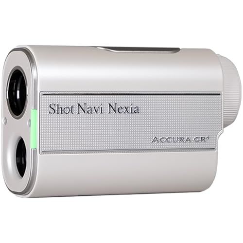 【新品】Shot Navi(ショットナビ) ゴルフ レーザー距離計 ACCURA-GR シリーズ 高速0.02秒計測 ２色OLED《緑/赤》 1300y計測 軽量 6倍ズーム 高低差 充電式 レーザー距離計測器/Shot Navi Nexia 454e9e3a