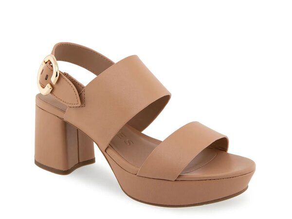 エアロソールズ レディース シューズ サンダル プラットフォーム Aerosoles Casetta Platform Sandal Tan タン
