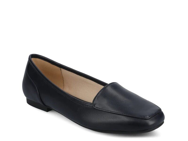 ジャーニー レディース シューズ パンプス Journee Noelia Flat Navy ネイビー