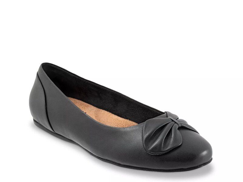 ソフトウォーク レディース シューズ パンプス Softwalk Sofia Ballet Flat Black ブラック
