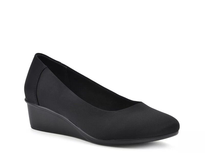 クリフバイホワイトマウンテン レディース シューズ パンプス Cliffs by White Mountain Boldness Wedge Pump Black ブラック