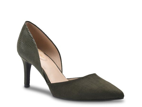 バンドリーノ レディース シューズ パンプス Bandolino Grenow Pump Dark Green グリーン
