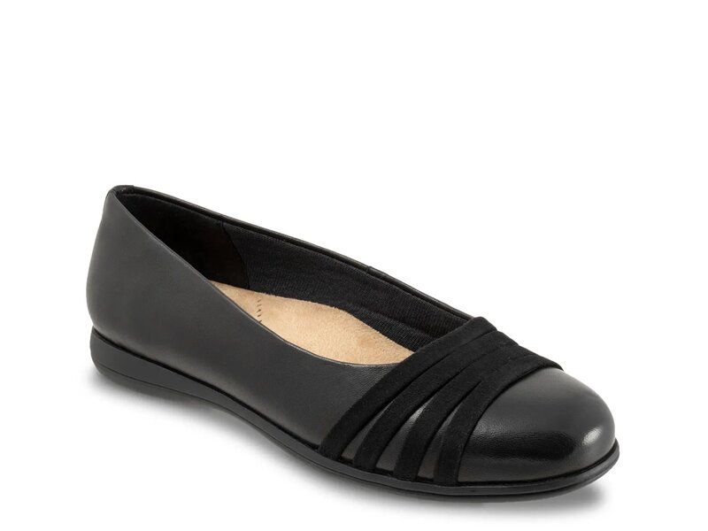 トロッターズ レディース シューズ パンプス Trotters Drew Ballet Flat Black ブラック