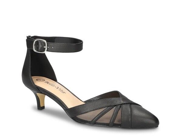 ベラヴィータ レディース シューズ パンプス Bella Vita Malani Pump Black Leather ブラック