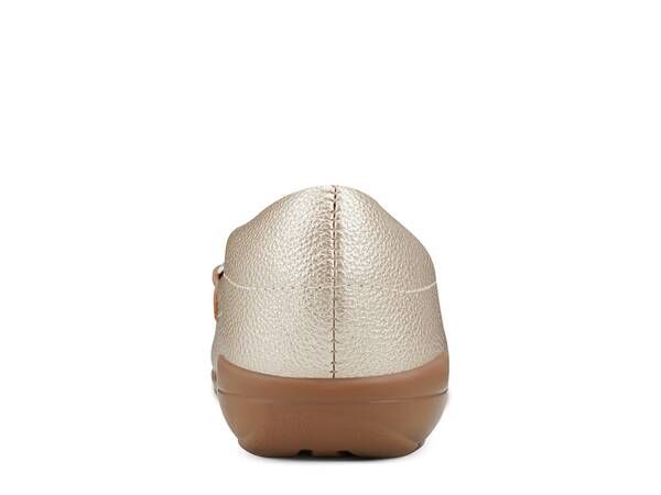 イージースピリット レディース シューズ スリッポン・ローファー Easy Spirit Andra Loafer Gold Metallic ゴールド