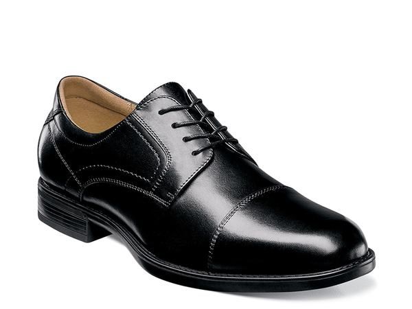 フローシャイム メンズ シューズ オックスフォード キャップ Florsheim Midtown Cap Toe Oxford Black ブラック