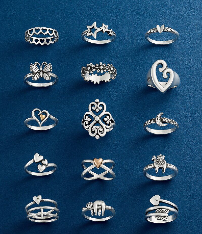 ジェームズ エイヴリー レディース アクセサリー 指輪 James Avery Gathered Hearts Ring Sterling Silver シルバー