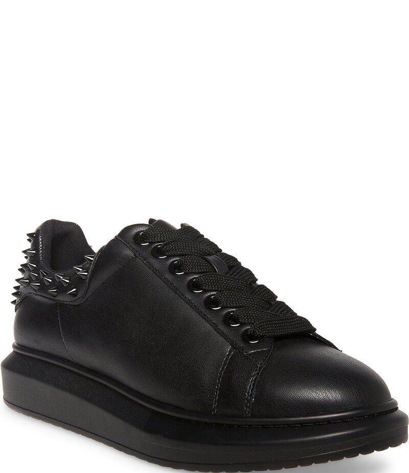 スティーブ マデン メンズ シューズ スニーカー Steve Madden Mens Frosting Embellished LowTop Sneakers Black ブラック