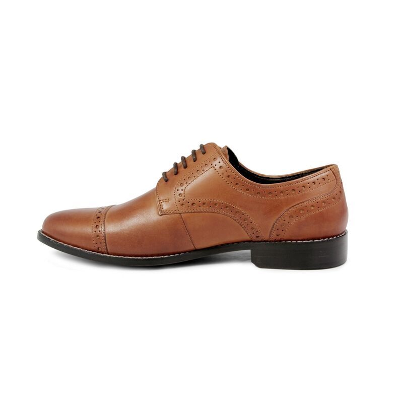 ノンブッシュ メンズ シューズ オックスフォード キャップ Nunn BushR Norcross Mens Cap Toe Oxfordresshoes Cognac