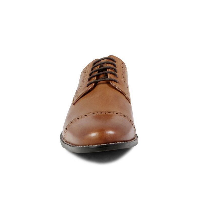 ノンブッシュ メンズ シューズ オックスフォード キャップ Nunn BushR Norcross Mens Cap Toe Oxfordresshoes Cognac