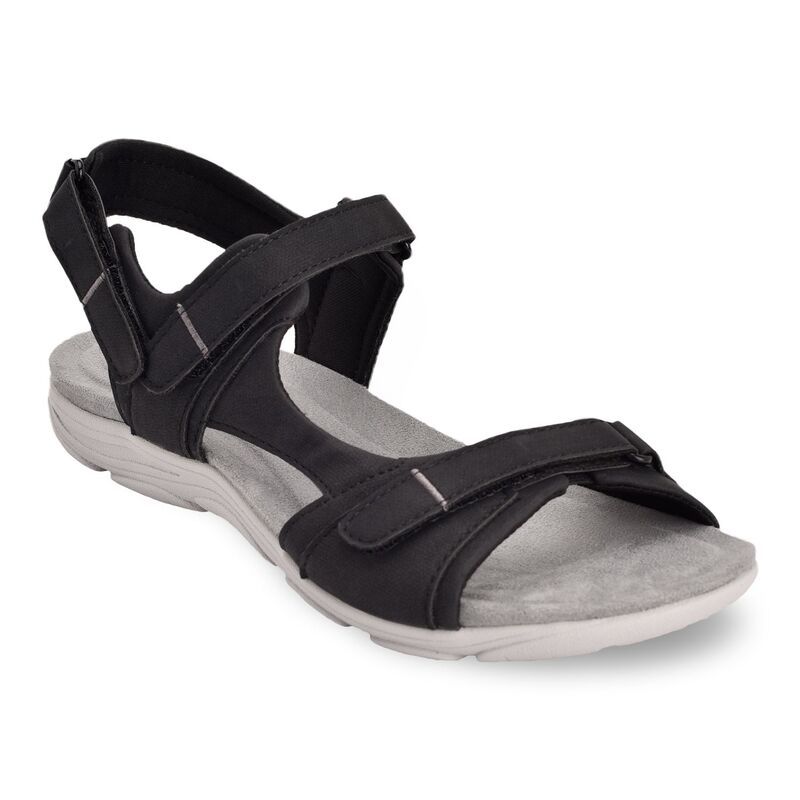 イージースピリット レディース シューズ サンダル Easy Spirit Lake Womensport Sandals Black ブラック