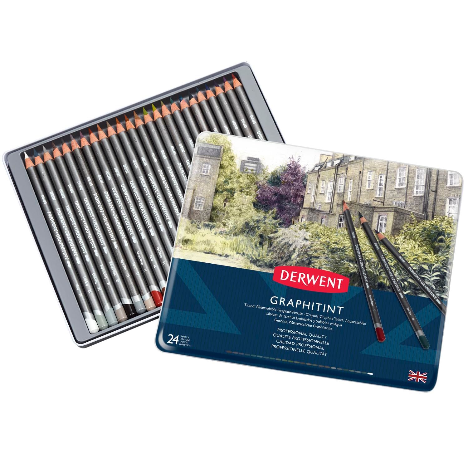 Derwent ダーウェント グラフィティント 24色セット 700803