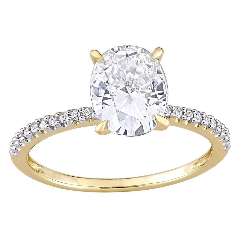 ステラ グレース レディース アクセサリー リング Stella Grace 14k Gold 2 CaratW LabCreated Moissanite 110 CaratW Diamond En
