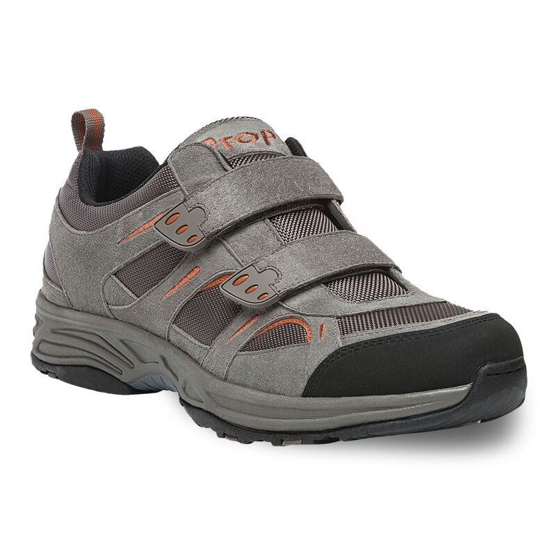 プロペット メンズ シューズ スニーカー Propet Connelly Strap Mens All Terrain Walking Shoes Gunsmoke Orange オレンジ