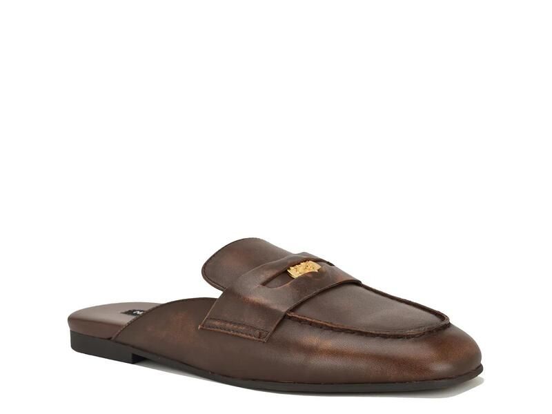 ナインウェスト レディース シューズ サンダル Nine WestEvans Mule Dark Brown ブラウン