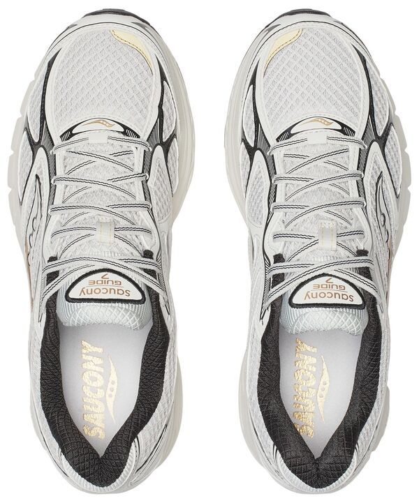 サッカニー メンズ シューズ スニーカー Saucony Mens ProGrid Guide 7 Shoes OnyxGold ゴールド