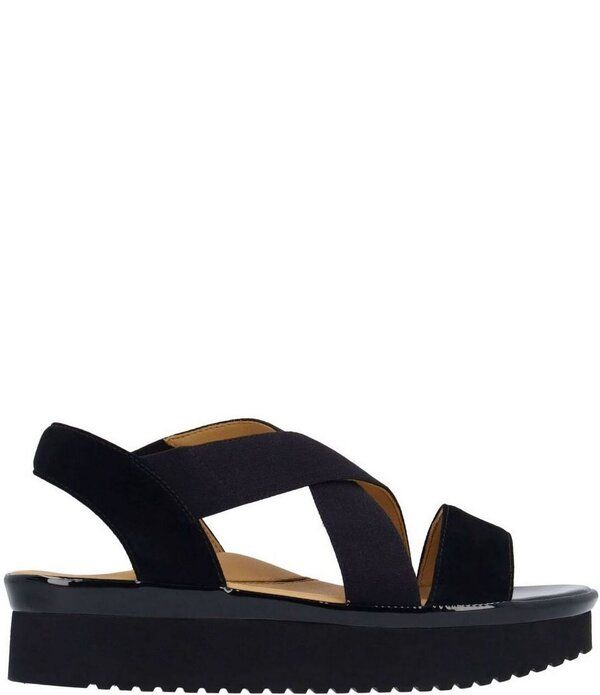 ラモールドピード レディース シューズ サンダル プラットフォーム スエード LAmour Des Pieds Aizling Suede Platform Wedge Slip on Sandals