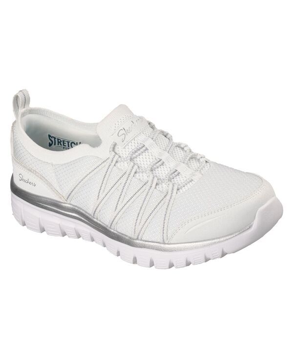 スケッチャーズ レディース シューズ スニーカー Skechers Womens Graceful Purecrush Casual Sneakers from Finish Line White S