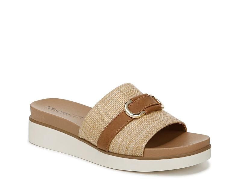 ライフストライド レディース シューズ サンダル LifeStride Genevieve Sandal BrownTan ブラウン