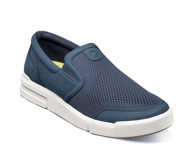 ノンブッシュ メンズ シューズ スリッポン・ローファー スニーカー Nunn Bush Kore City Rally SlipOn Sneaker Navy ネイビー