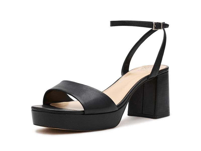 ヴィンスカムート レディース シューズ ヒール プラットフォーム サンダル Vince Camuto Pendreya Platform Sandals Black ブラック