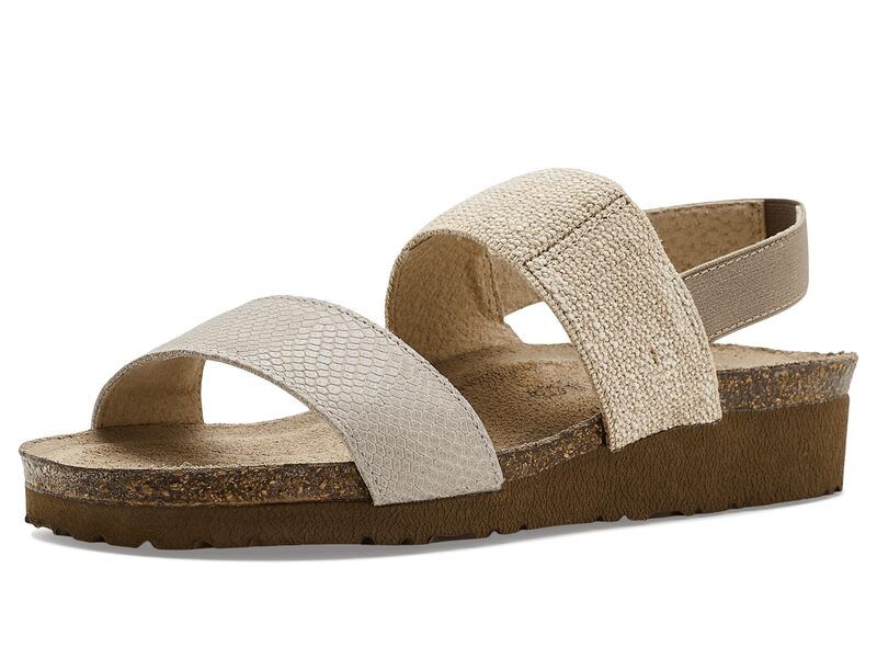 ナオト レディース シューズ ヒール Naot Amy Beige Lizard Le ベージュ