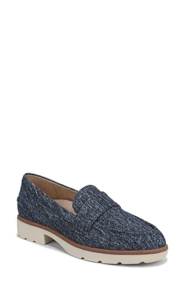 バイオニック レディース シューズ スリッポン・ローファー Vionicleo Loafer Dark Denim デニム