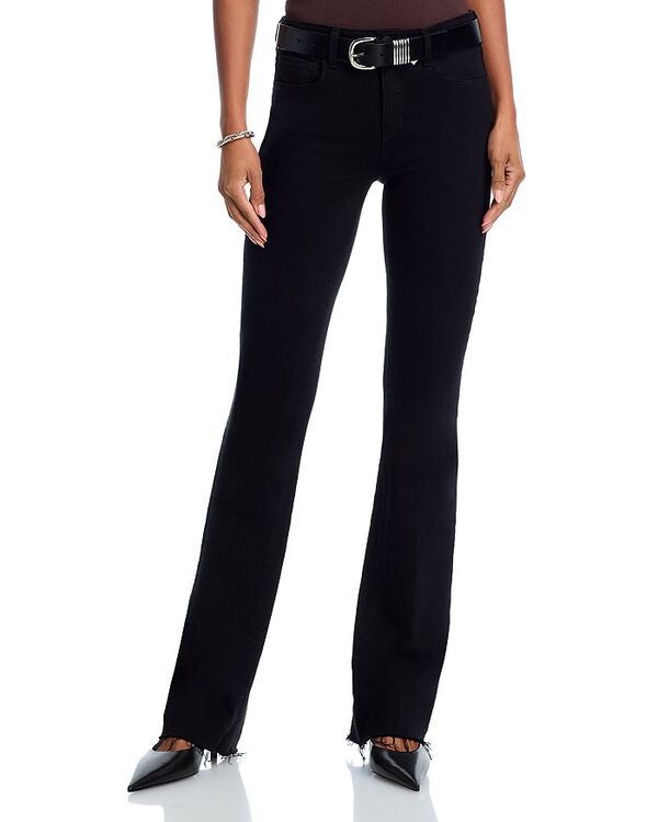 ラジャンス レディース ボトムス デニムパンツ ジーンズ LAGENCE Ruth High Rise Straight Jeans Black ブラック