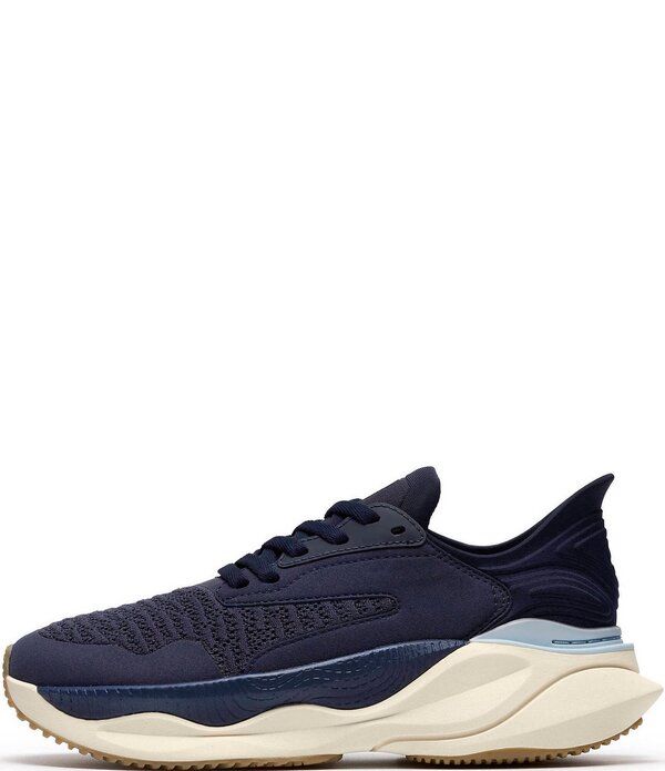 クラークス レディース シューズ スニーカー ニット Womens Clarks Pace Woven Knit Walking Sneakers Navy ネイビー