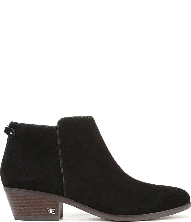 サムエデルマン レディース シューズ ブーツ・レインブーツ スエード ブーツ Sam Edelman Petty Suede Booties Black ブラック