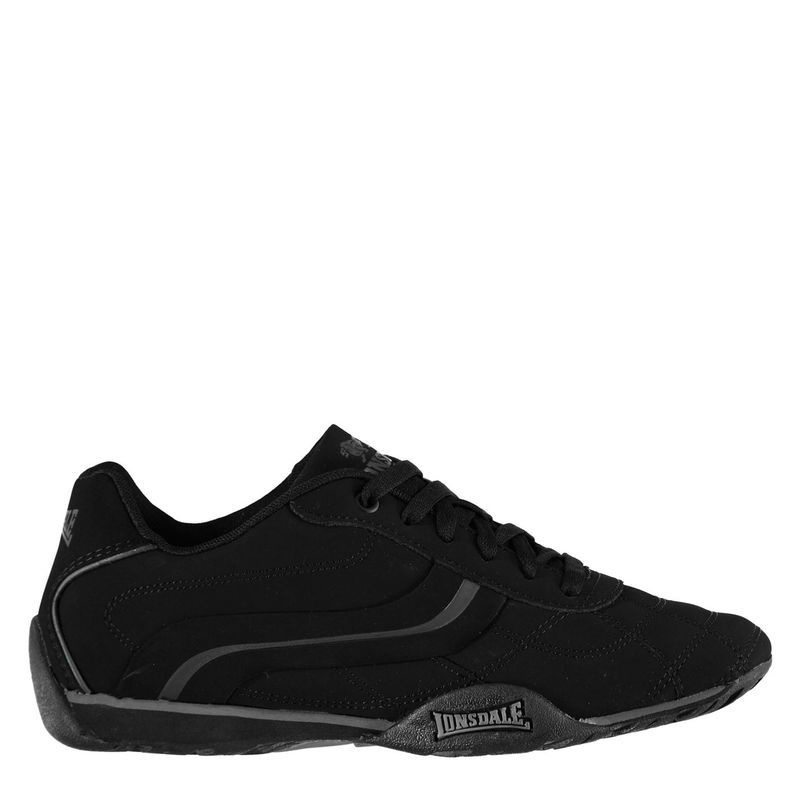 ロンズデール メンズ シューズ スニーカー Lonsdale Camden Mens Trainers BlackBlack ブラック