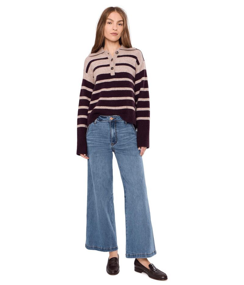 カットフロムザクロス レディース ボトムス デニムパンツ ワイドレッグ KUT from the Kloth MegHighRise Wide Leg Pants in Acutely